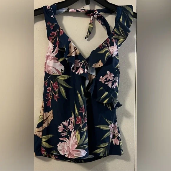 🆕 CUPSHE 2 PIECE NAVY TAKINI SWIMSUIT - Picture 4 of 10